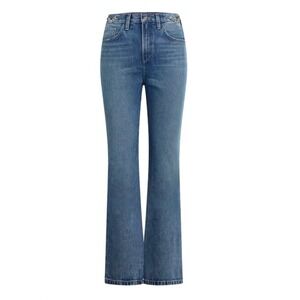 Favorite Daughter Womens 26 Fancy Valentina Boot Jeans Chain Sample NWT